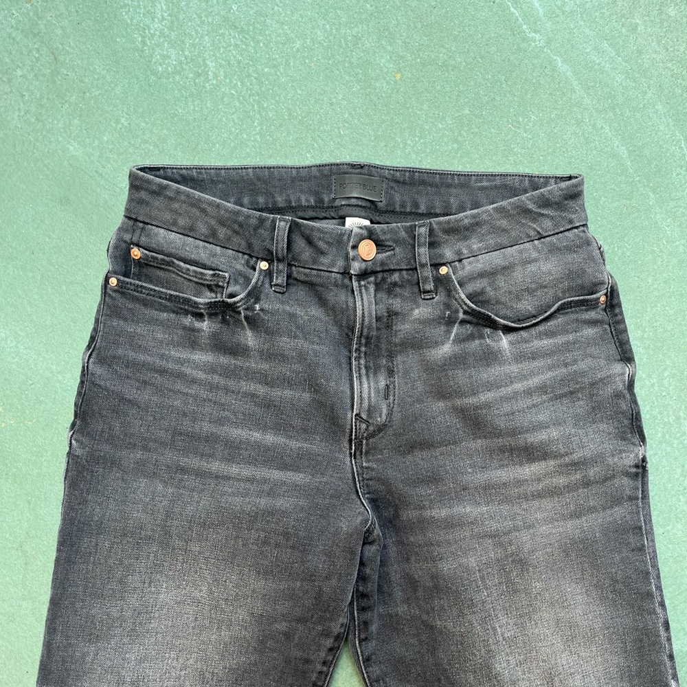 Men's porter Blue black jeans size 27